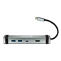 Порт-реплікатор Canyon Docking Station with 4 ports (CNS-TDS03DG) - зменшене зображення 2