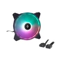 Кулер до корпусу Chieftec Nova (NF-3012-RGB) - зменшене зображення 5