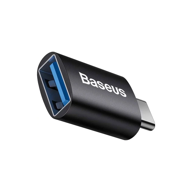 Перехідник OTG USB 3.1 AF to USB-C black Baseus (ZJJQ000001) - picture 1