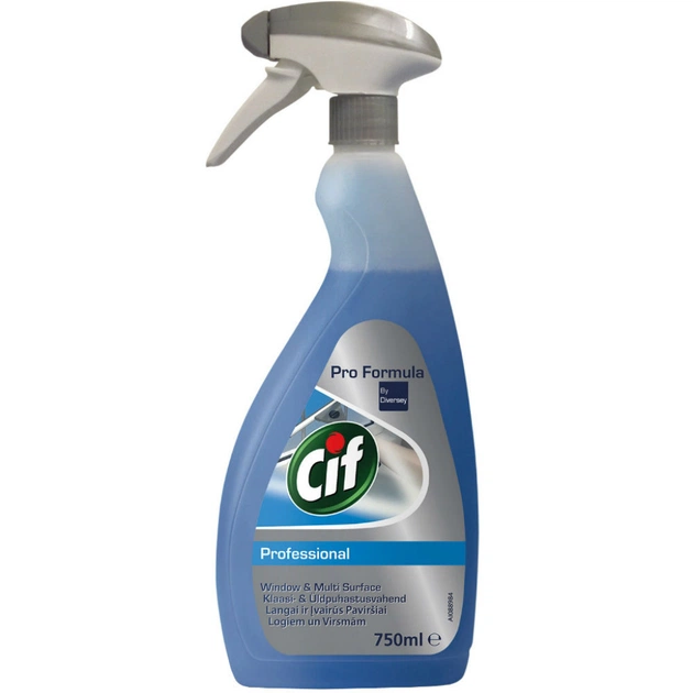 Засіб для миття скла Cif Window & Multisurface Cleaner BS 750 мл (7615400116423) - изображение 1