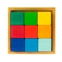 Конструктор Nic дерев'яний Різнокольоровий кубик (NIC523348) - зменшене зображення 1