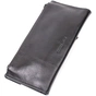 Гаманець Grande Pelle З монетницею зовні з натуральної шкіри Чорний (11646) - зменшене зображення 2