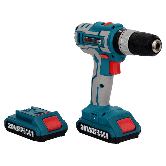 Шуруповерт Total TIDLI200215 Li-Ion, 2ак (6666330) - изображение 1