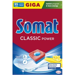 Таблетки для посудомийних машин Somat Classic Power 95 шт. (9000101810059) зображення 1