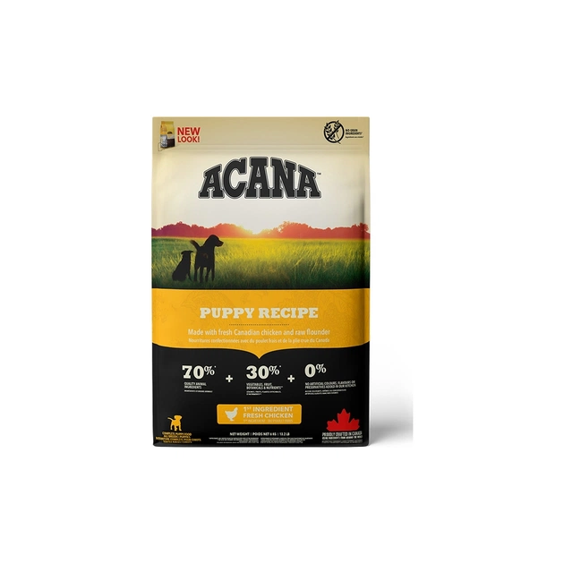 Сухой корм для собак ACANA Puppy Recipe 6 кг (0064992500603) - изображение 1