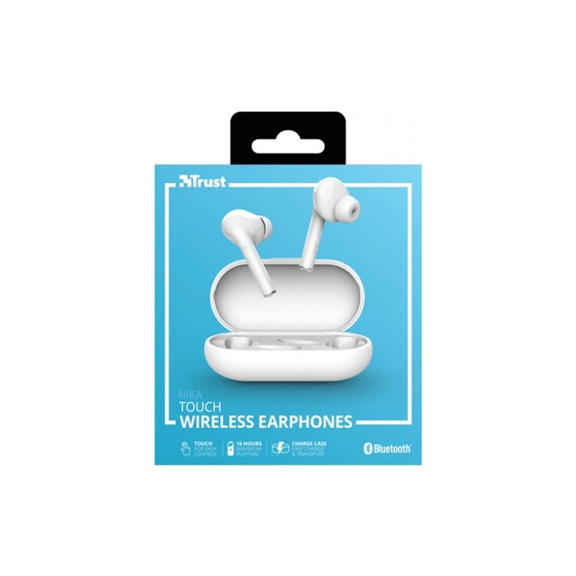 Наушники Trust Nika Touch True Wireless White (23705) - изображение 10