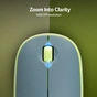 Мишка Acer AMR100 Optical Wireless Bubble Blue (GP.MCE11.03H) - зменшене зображення 4