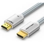 Кабель Vention HDMI - HDMI V 2.1 (M/M), 1 м, Silver (ALCIF) - зменшене зображення 1
