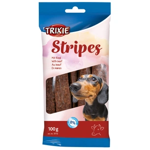 Ласощі для собак Trixie Stripes Light з яловичиною 10 шт 100 г (4011905031729) зображення 1