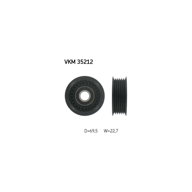 Ролик натяжителя ремня SKF VKM 35212 - изображение 1