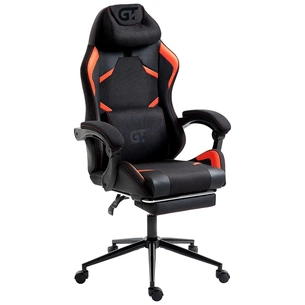 Крісло ігрове GT Racer X-2335 Black/Red зображення 1