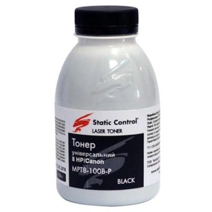 Тонер HP/Canon MPT8 Universal 1010/1012, 100г Static Control (MPT8-100B-P) зображення 1