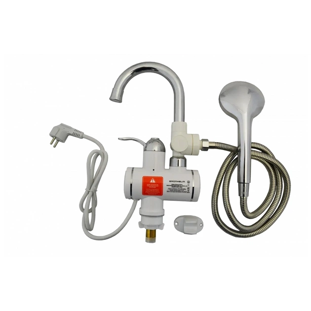 Проточний водонагрівач Grunhelm EWH-1X-3FSH-LED - зображення 2