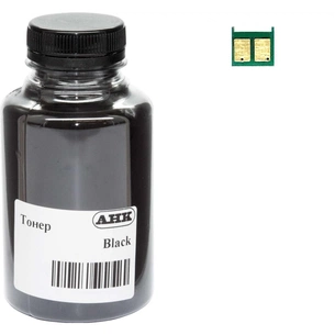 Тонер Canon MF211/212/216/226, 100г Black +chip AHK (3202907) зображення 1