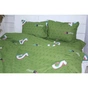 Постільна білизна MirSon Бязь Ranforce Elite 17-0399 TikTok Green 110х140 (2200004660356) - зменшене зображення 2