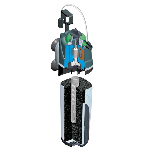 Фільтр для акваріума AquaEl Fan Mini Plus внутрішній до 60 л (5905546030687) - picture 2