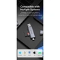 Считыватель флеш-карт Vention USB 3.0 AM/USB-C to SD+TF Gray Dual Drive Letter Aluminum Alloy (CLLH0) - уменьшенное изображение 8