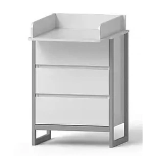 Комод-пеленатор Angelo Magic 60 см біло-сірий 60х51х90 (19027) изображение 1