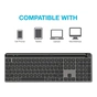 Клавіатура Jlab Epic Bluetooth/Wireless Black (IEUGBKJBUDSKEYRBLK4) - зменшене зображення 4