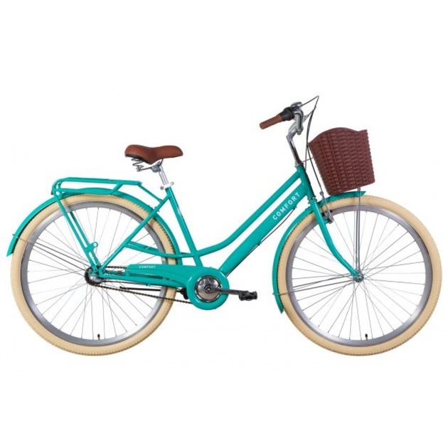Велосипед Дорожник 28" COMFORT FEMALE Planet рама-19,5" 2021 Turquoise (OPS-D-28-200) - изображение 1