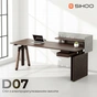 Комп'ютерний стіл Sihoo з електрорегулюванням висоти D07 1.8m Walnut/Black (D07A-101/D07J-101-AB/D07-P) - preview 3