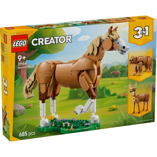 Конструктор LEGO Creator Прекрасний кінь (31166) - зображення 1
