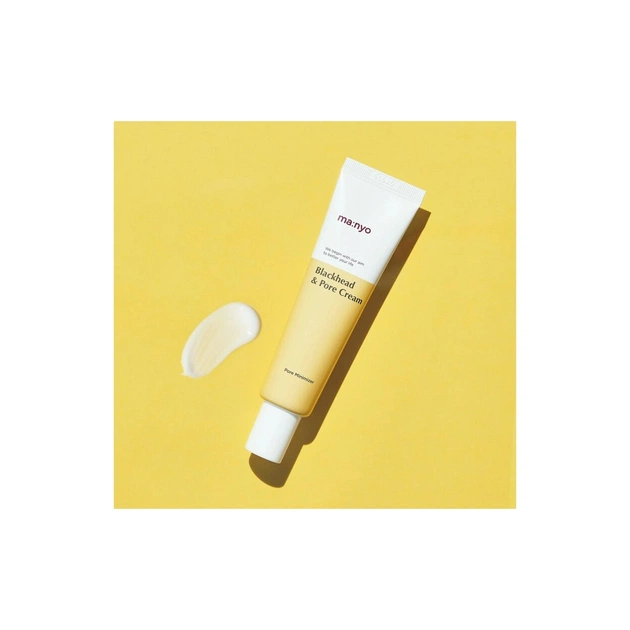 Крем для обличчя Manyo Blackhead & Pore Cream Очищувальний для боротьби з чорними цятками 30 мл (8809730952908) - picture 6