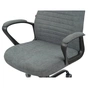 Офісне крісло Аклас Черемош, KD Tex TILT, 1705B-26 Black-Gray (00179832) - зменшене зображення 7