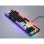 Клавіатура Vinga KBGM-095 LED Brown Switch USB White/Black (KBGM-095BR White/Black) - зменшене зображення 2