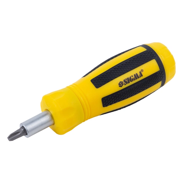 Набір викруток Sigma з реверсом c бітами 12шт CrV (4001831) - picture 3