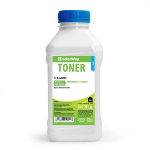 Тонер ColorWay Xerox Phaser 6600/6180/6280 Cyan 120g (TCX-6600C) зображення 1