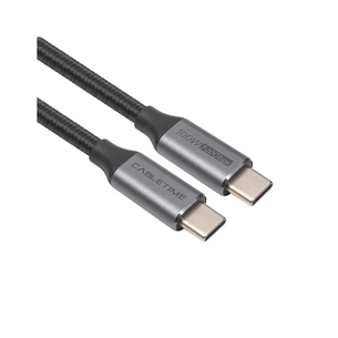 Дата кабель USB-C to USB-C 2.0m 100W USB3.1 20Gbps 4K60Hz Cabletime (CA914234) зображення 1