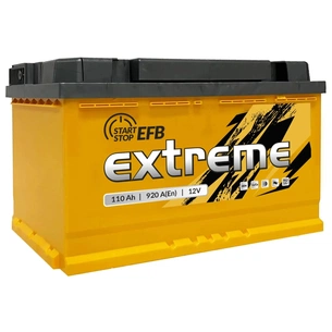 Акумулятор автомобільний Extreme 6CT-110Аh EFB АзЕ (EEFB110) зображення 1