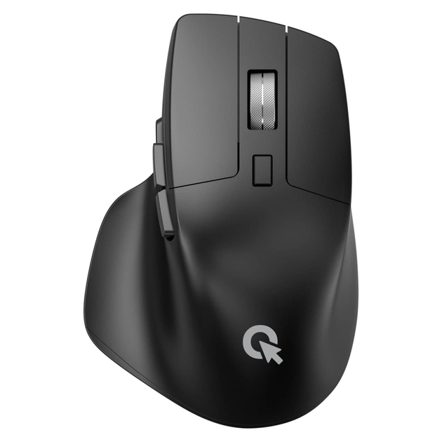 Мишка OfficePro M395B Silent Click Ergonomic Wireless Black (M395B) - зображення 1