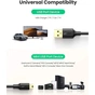 Дата кабель USB 2.0 AM to Mini 5P 3.0m 2A PVC black Ugreen (UGR-10386) - уменьшенное изображение 4
