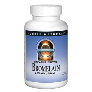 Трави Source Naturals Бромелайн 500мг, 60 таблеток (SNS-01354) зображення 1