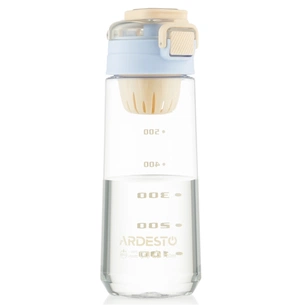 Пляшка для води Ardesto Duo 720мл блакитний, бежевий (AR2272DV) зображення 1
