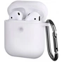 Чохол для навушників 2E для Apple AirPods Pure Color Silicone 3.0 мм Star White (2E-AIR-PODS-IBPCS-3-WT) - зменшене зображення 2
