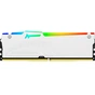 Модуль пам'яті для комп'ютера DDR5 16GB 5600 MHz Beast White RGB Kingston Fury (ex.HyperX) (KF556C36BWEA-16) - зменшене зображення 2