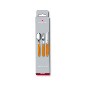Набір столових приборів Victorinox SwissClassic Table Set 3 шт Orange (6.7192.F9) зображення 1