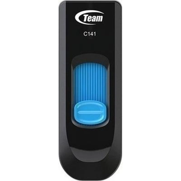 USB флеш накопичувач Team 4GB C141 Blue USB 2.0 (TC1414GL01) - изображение 1