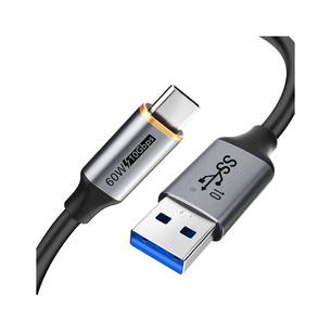 Дата кабель USB 3.1 AM to USB-C 1.5m Cabletime (CA915231) зображення 1
