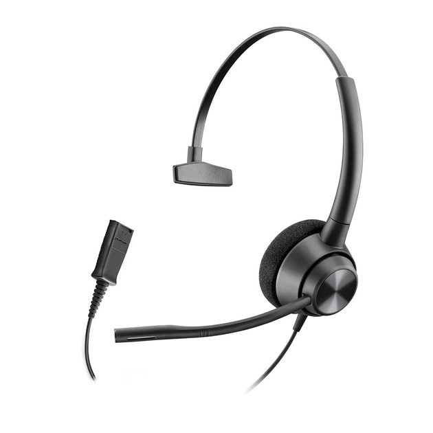 Наушники Poly EncorePro 310 Quick Disconnect Black (77T43AA) - изображение 1