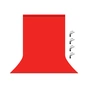 Фон Puluz PU5206R backdrop 3x6 m red (PU5206R) - уменьшенное изображение 1