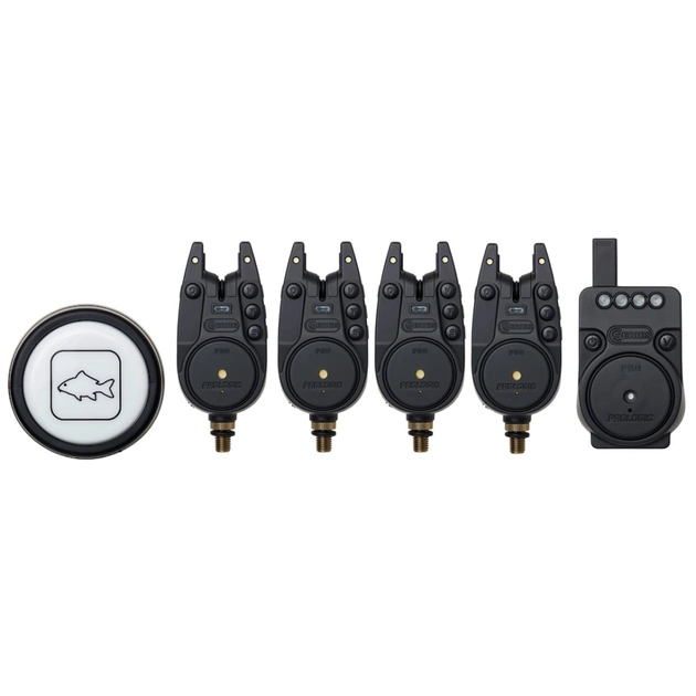 Індикатор клювання Prologic C-Series Pro Alarm Set 4+1+1 Red Green Yellow Blue (1846.18.64) - picture 1