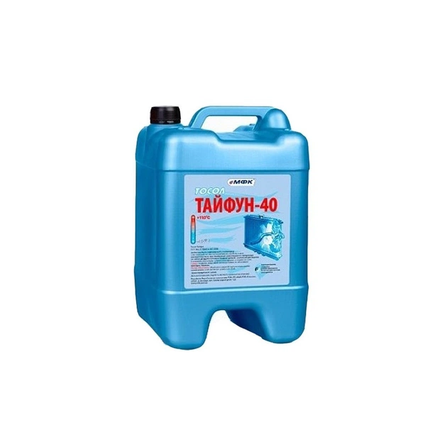 Тосол МФК "Тайфун -40" (-20С) ПЕ кан.8,2кг (30827) - зображення 1