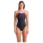 Купальник Arena Graphic Swimsuit Swim Pro Back 009024-590 чорний, рожевий 38 (3468337554042) - уменьшенное изображение 1