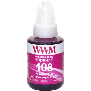Чорнило WWM Epson L8050/L18050 140г Magenta KeyLock (E108M) зображення 1