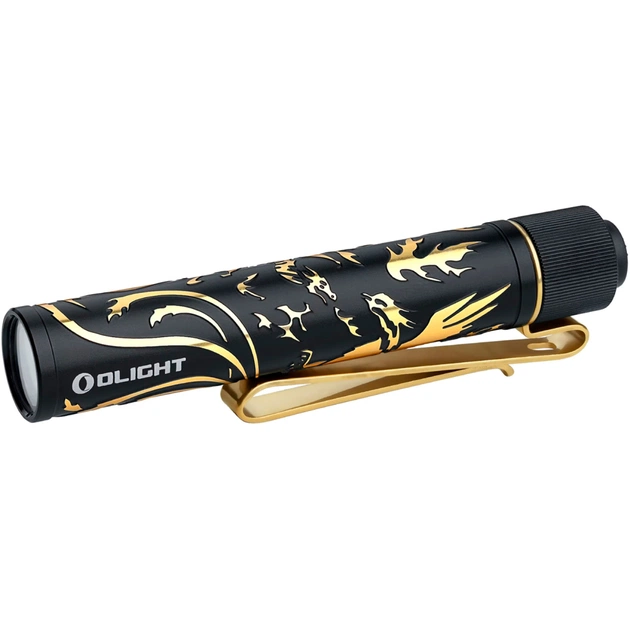 Ліхтар Olight I3T 2 EOS Dragon & Phoenix Golden (0.0000.0843) - зображення 1