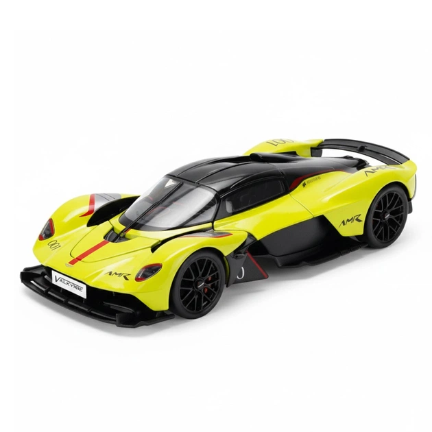 Масштабная модель автомобиля TechnoDrive Aston Martin Valkyrie желтый 1:18 (250937AMVKLG) - изображение 1